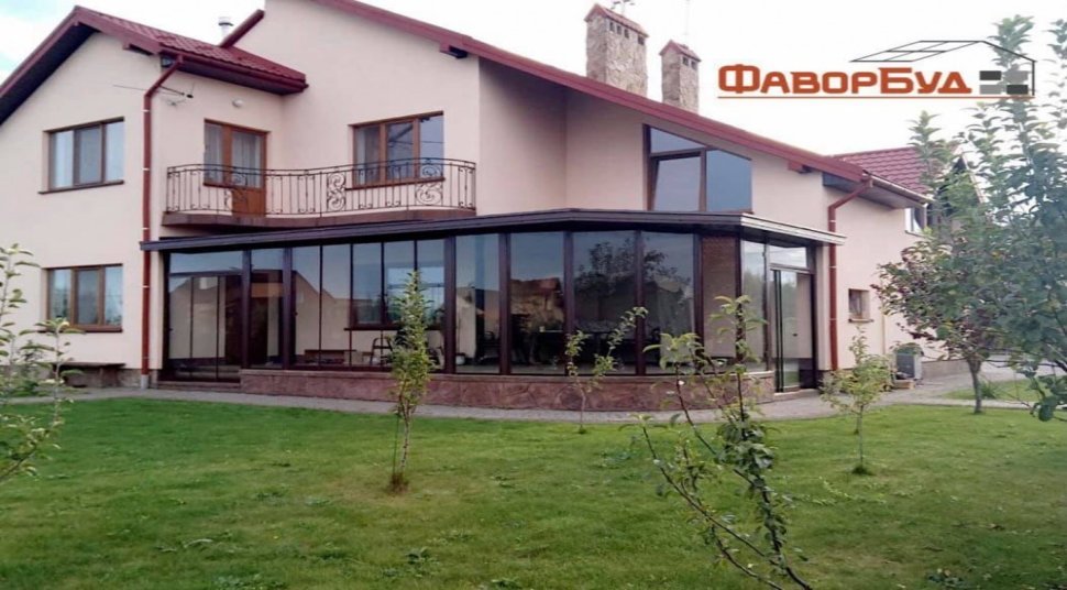 Terrace in a private house - glazing