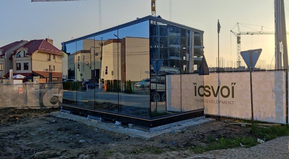 Real estate sales center, Sokolniki